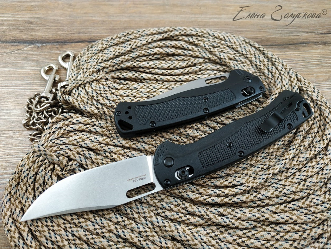 Benchmade 15535BK Taggedout® Folding Knife - Blacked-Out