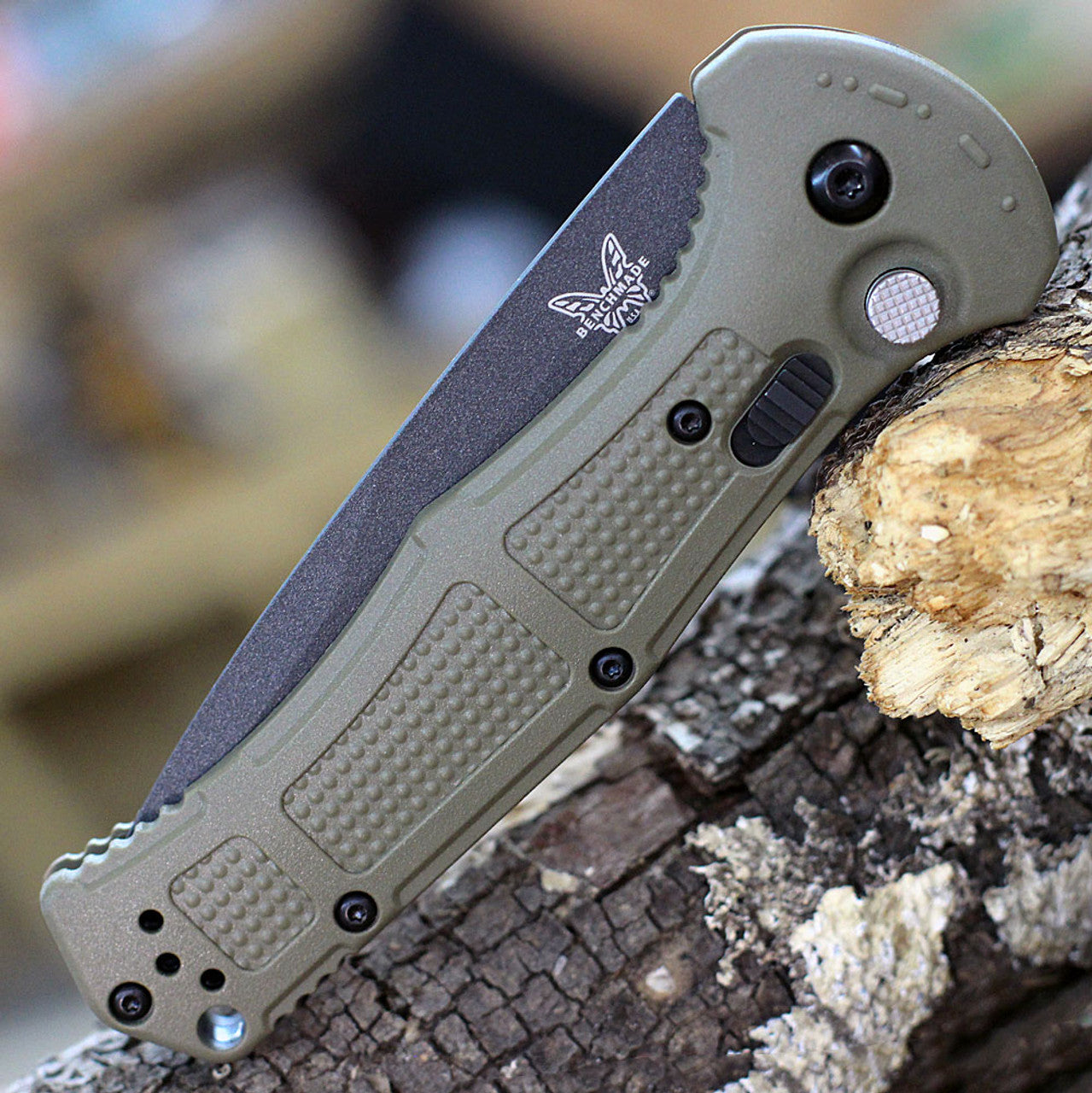 Benchmade Claymore - Auto - Axis Lock® - Folding Knife - Ranger Green
