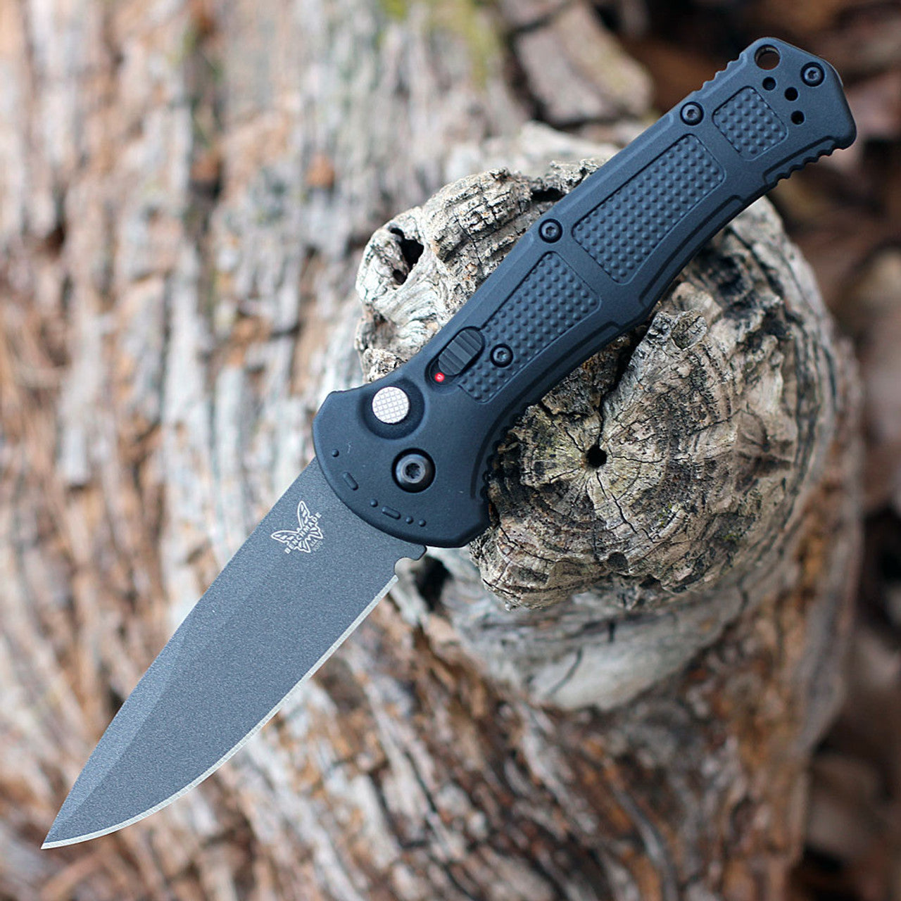 Benchmade Claymore - Auto - Axis Lock® - Folding Knife - (Black Grivory)