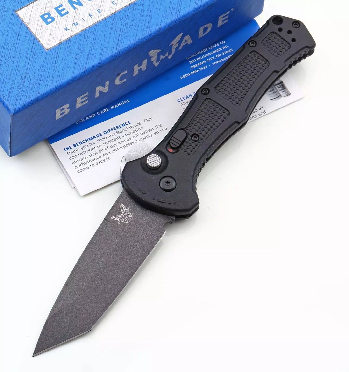 Benchmade Claymore - Auto - Axis Lock® - Folding Knife - Tanto Blade