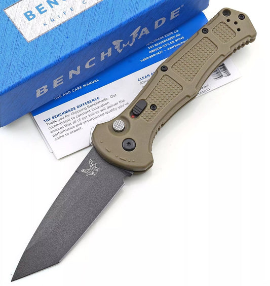 Benchmade Claymore - Auto - Axis Lock® - Folding Knife - Tanto Blade