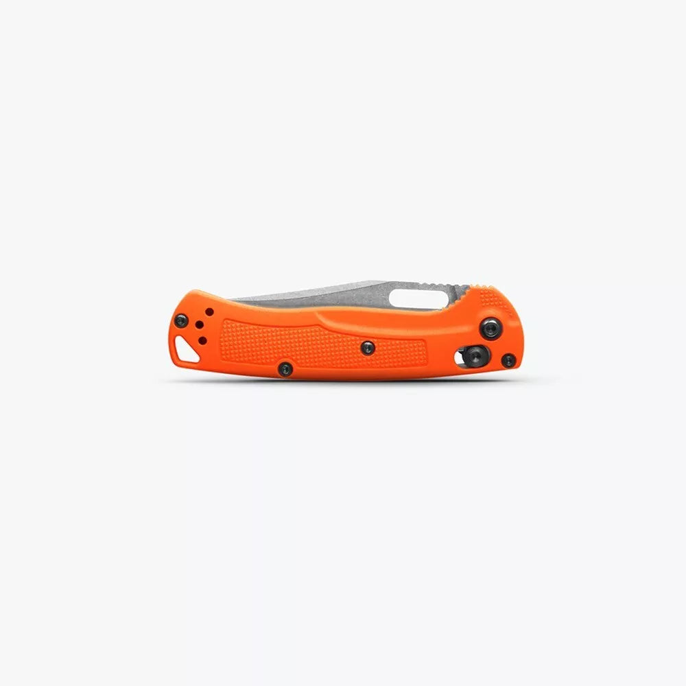 Benchmade 15535 Taggedout® Folding Knife - ORANGE GRIVORY