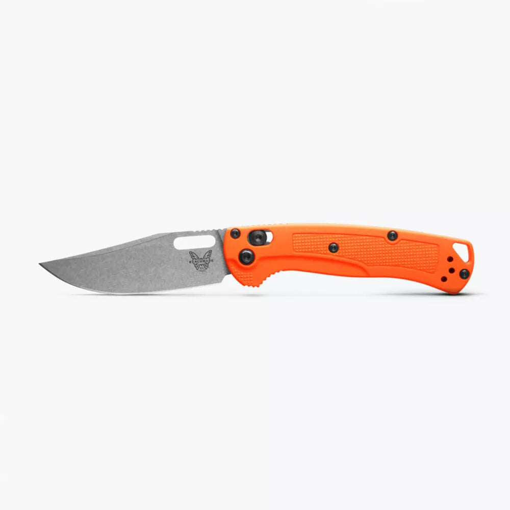 Benchmade 15535 Taggedout® Folding Knife - ORANGE GRIVORY